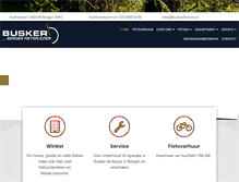 Tablet Screenshot of buskerfietsen.nl
